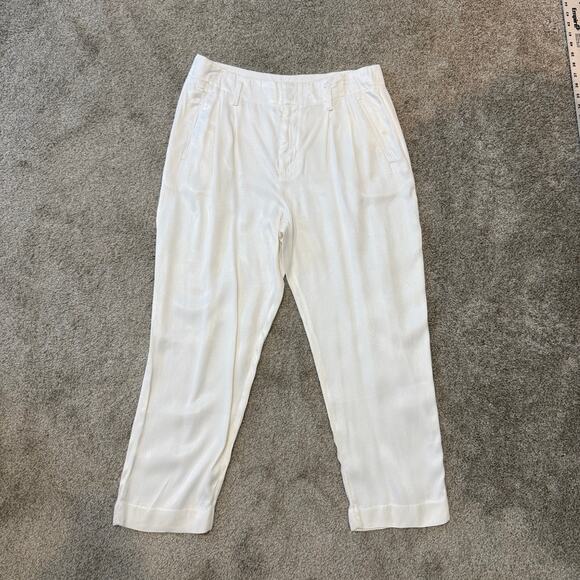 Gap 12 Drapey Trouser pleated front satiny dress pant P 2780 - Picture 6 of 10